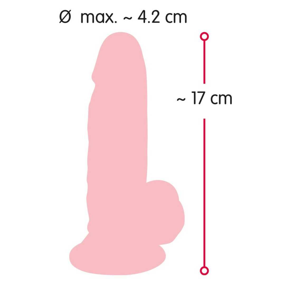 Naturdildo "Bendable Dildo", Nature Skin