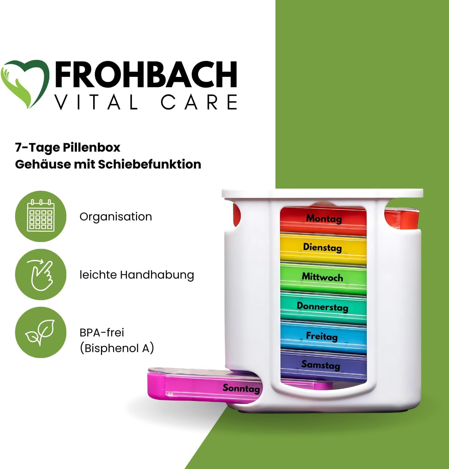 Frohbach 7-Tage-Tablettenbox