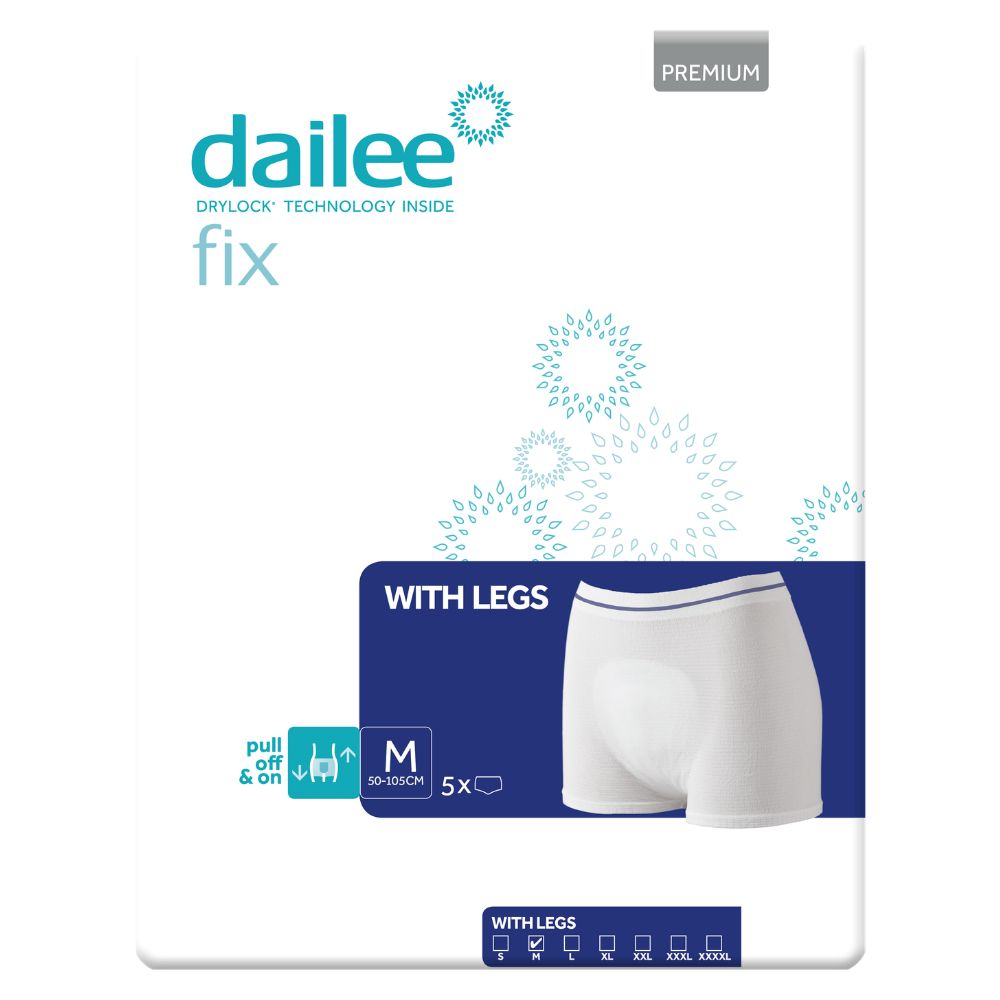 Dailee Fix Fixierhosen für Inkontinenzeinlagen 5 St