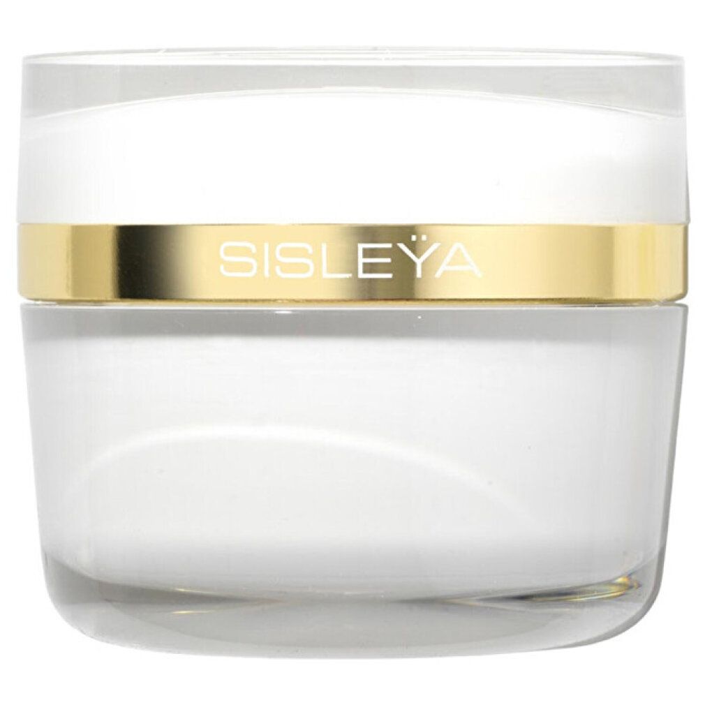 SISLEYA L'Intégral Anti-Âge Creme Gel Frais Tagespflege im weißen Tiegel mit goldenem Band.
