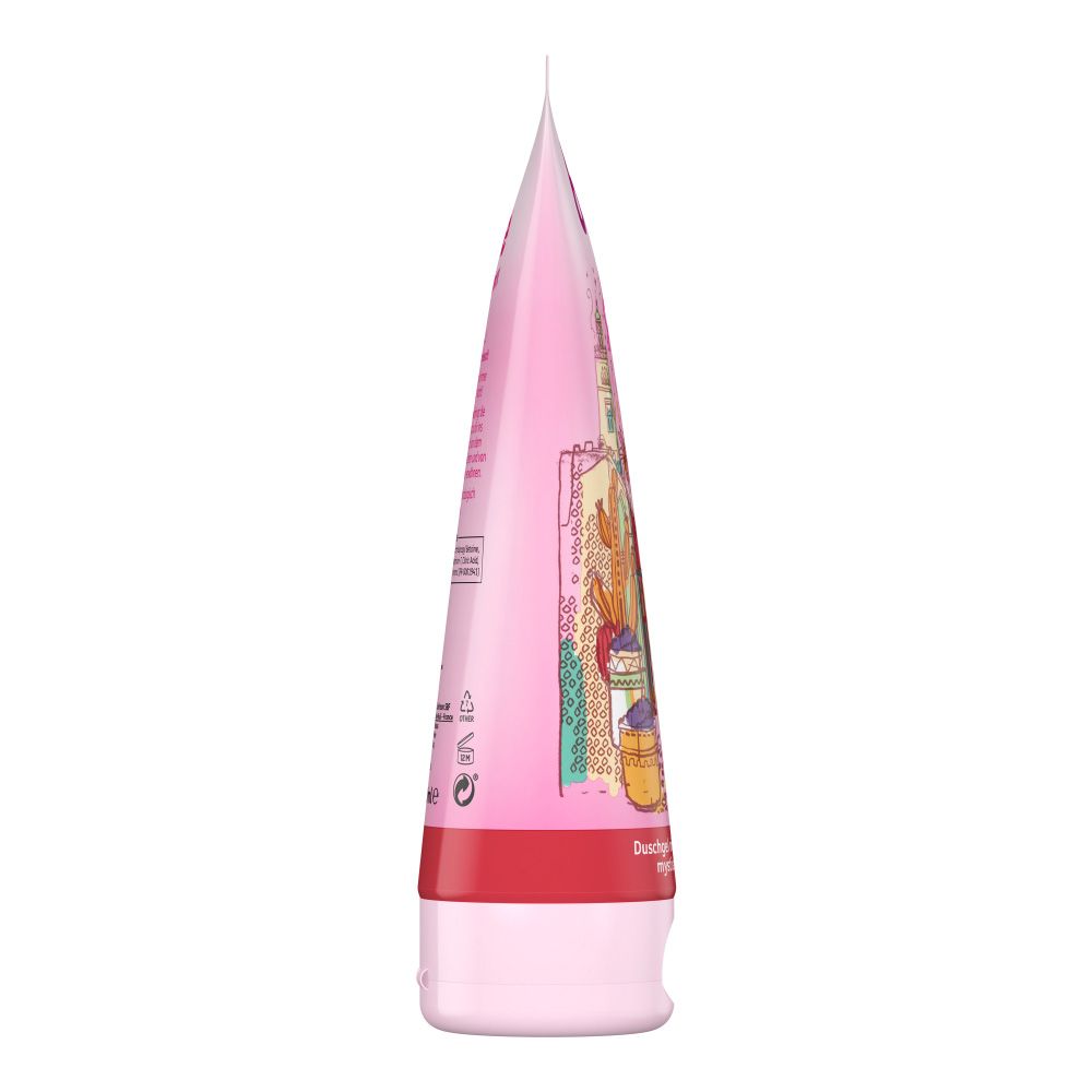 Seitenansicht der rosa Tube "bebe City Shower".