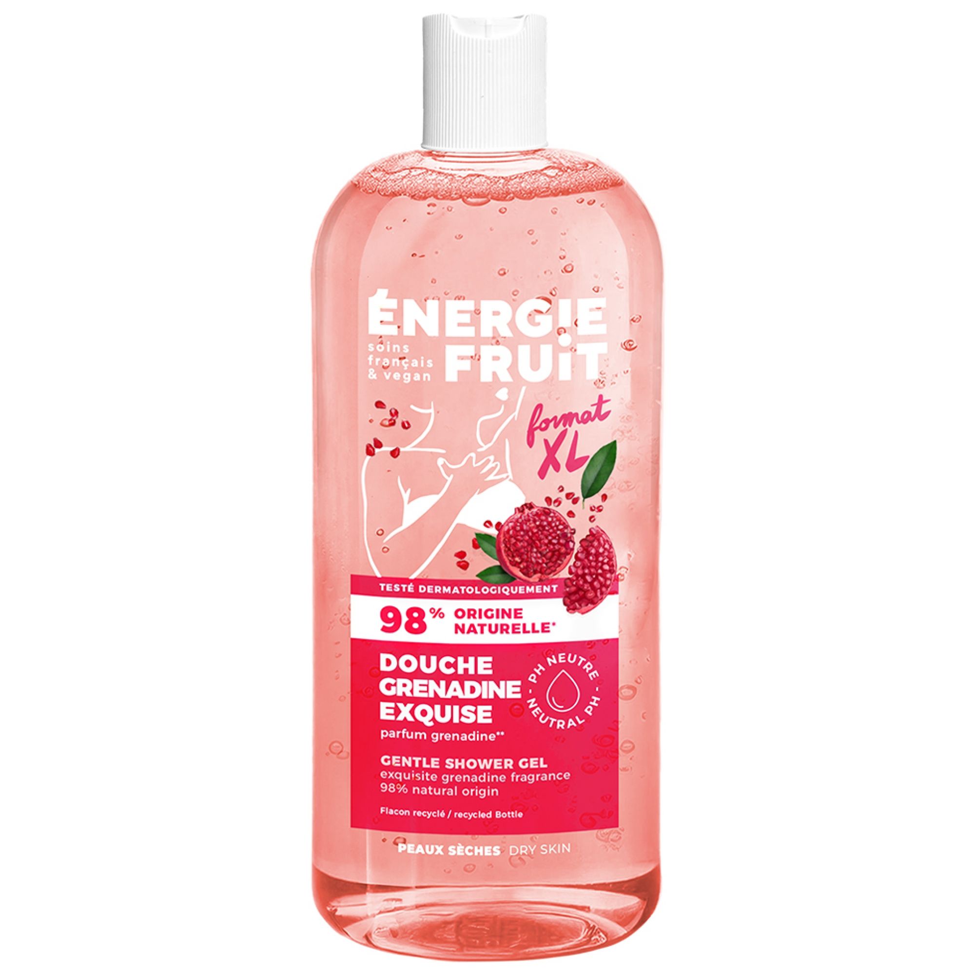 Energie Fruit Duschgel Grenadine Exquisit 7x5,5x19,6 cm