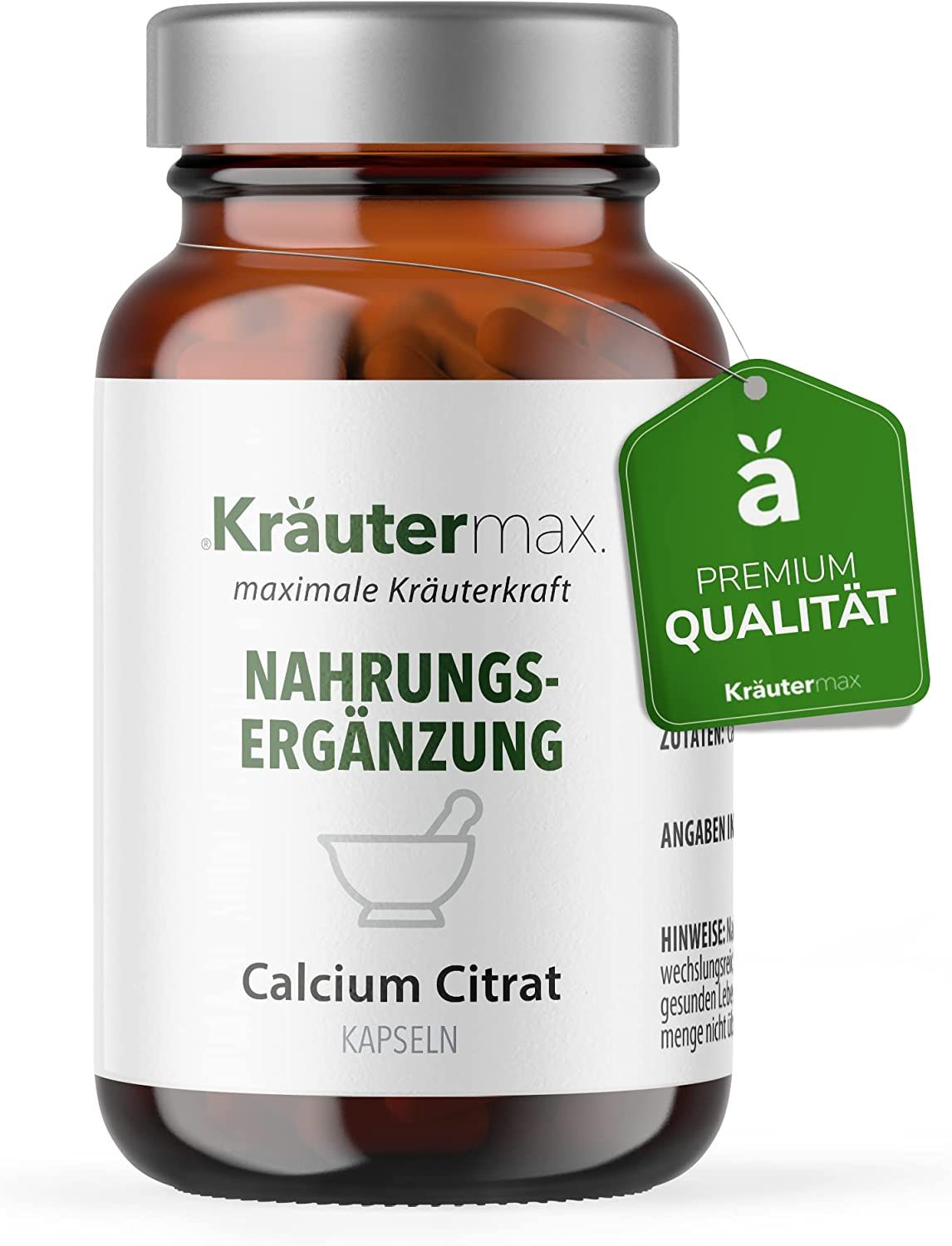 Kräutermax Calcium Citrat Kapseln