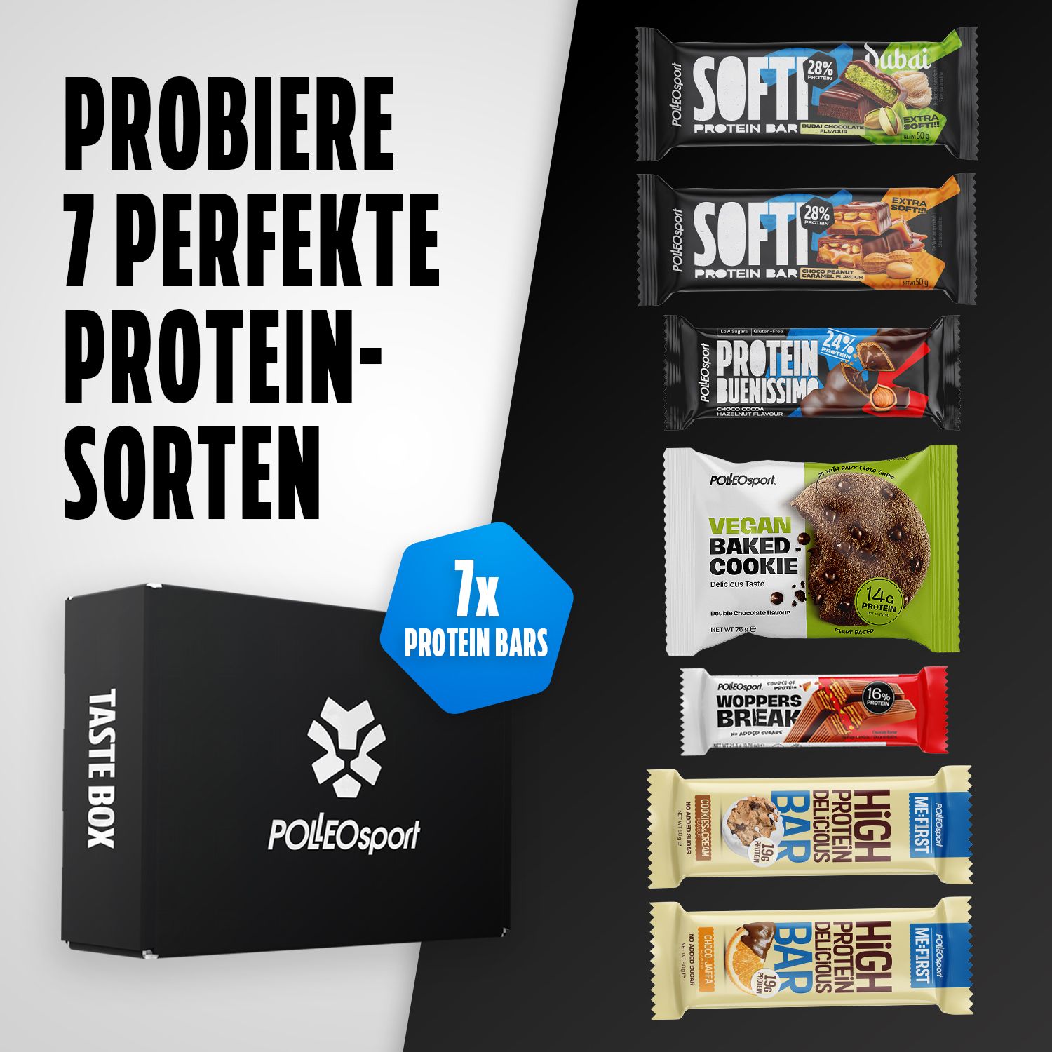 Polleo Protein Snack Sample Box