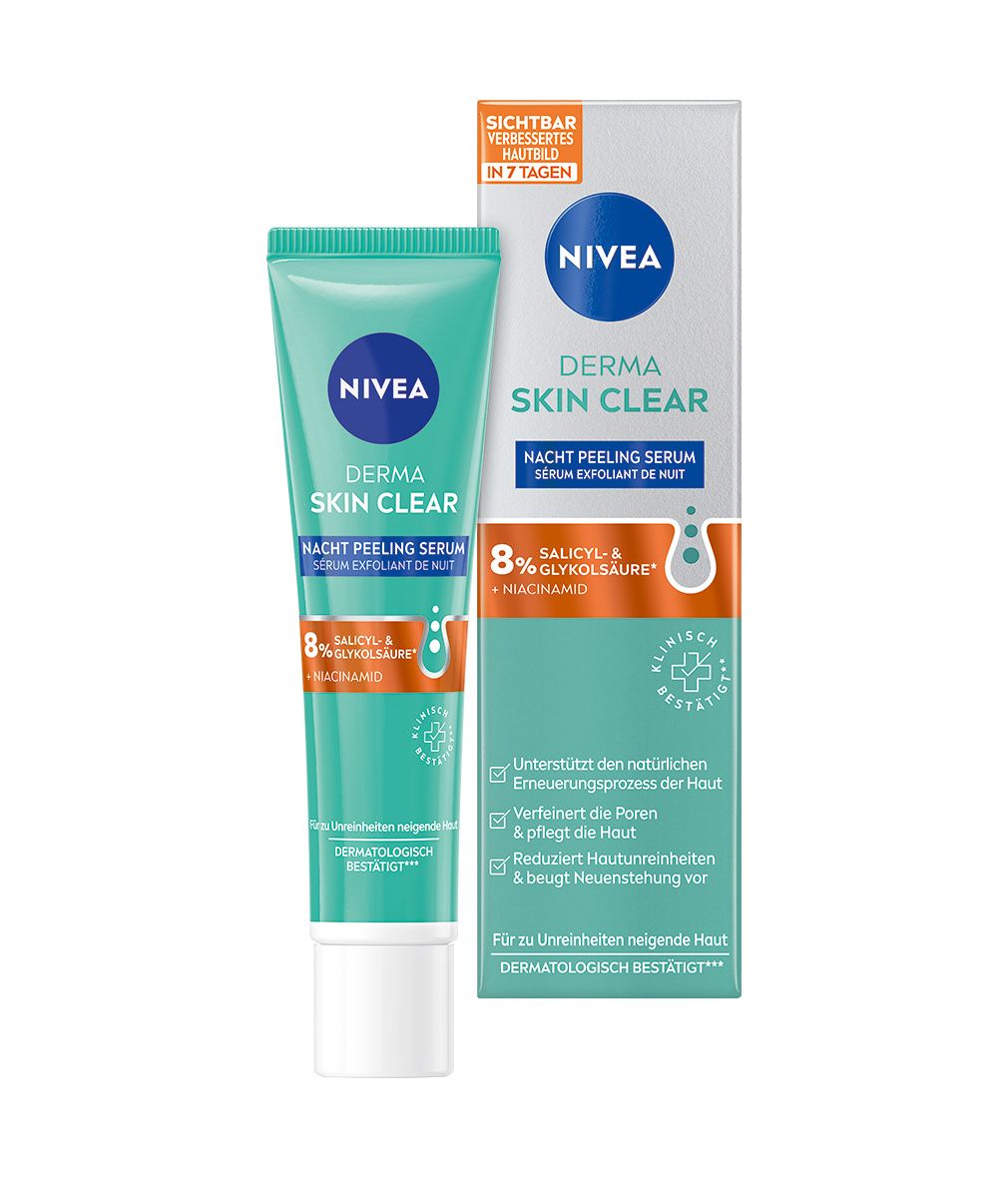 NIVEA Derma Skin Clear Nacht Peeling Serum