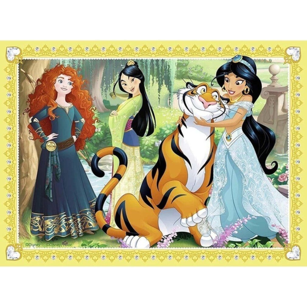 Disney Prinzessin Puzzle, 4in1