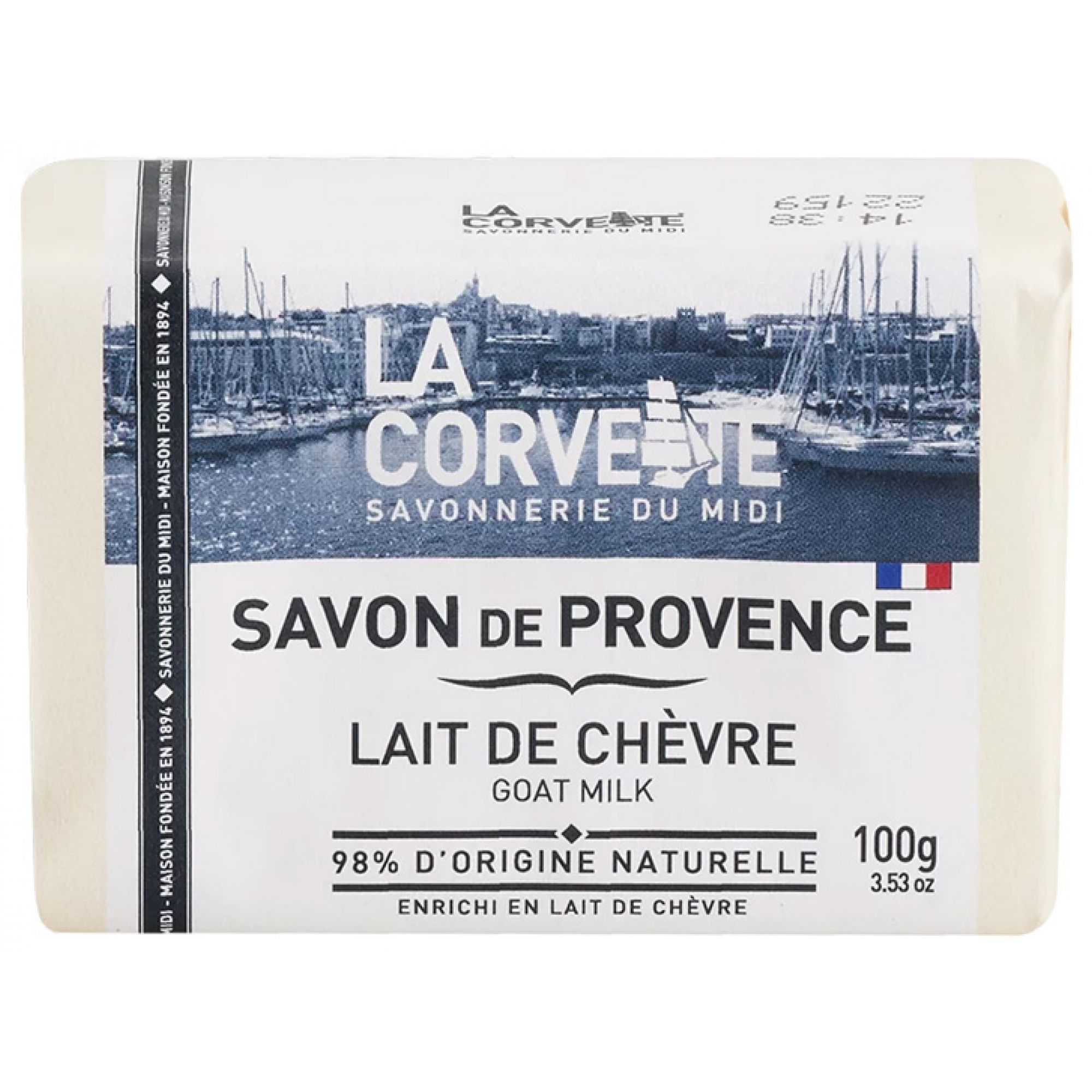 La Corvette Soap of Provence Ziegenmilchseife 7,8x2,3x5,5 cm
