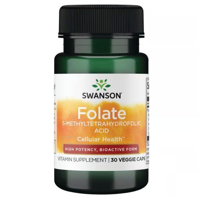 Swanson Folsäure 5-Mthf 800 mcg 30 Pc