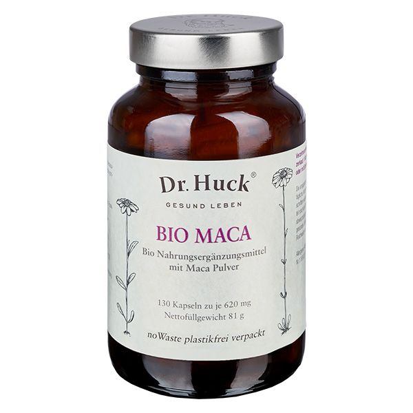 Dr. Huck Bio Maca Kapseln Vegan