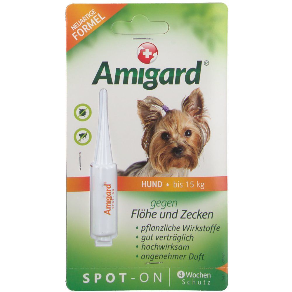 Amigard® Spot-On für Hunde unter 15 kg