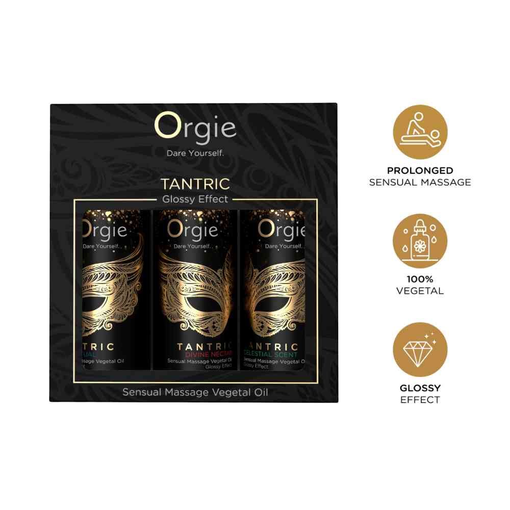 Mini Massageöl Kollektion 'Tantric Sensual' | Orgie 90 ml