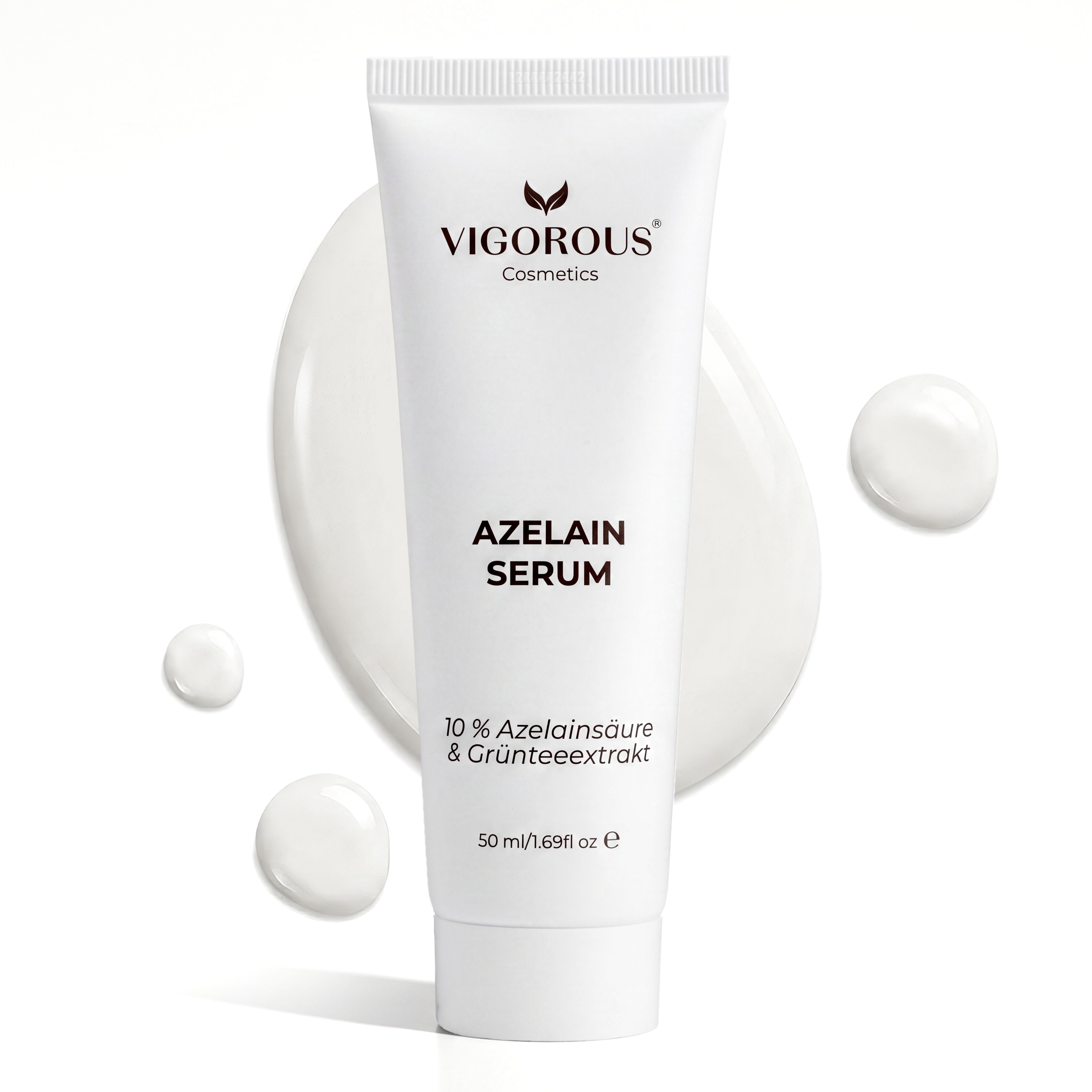 Vigorous Azelainsäure Serum gegen Rosazea, Rötungen, Akne & Pickel 50 ml