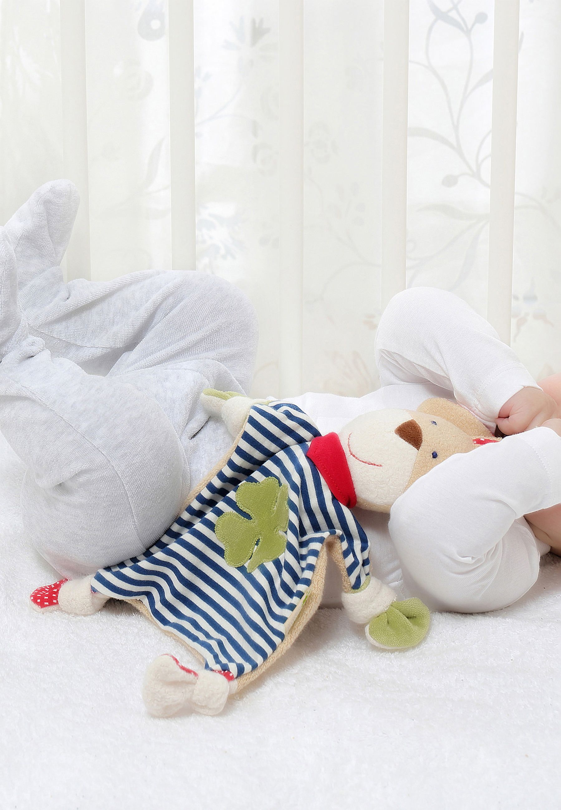 SIGIKID Schnuffeltuch Natural Stripes