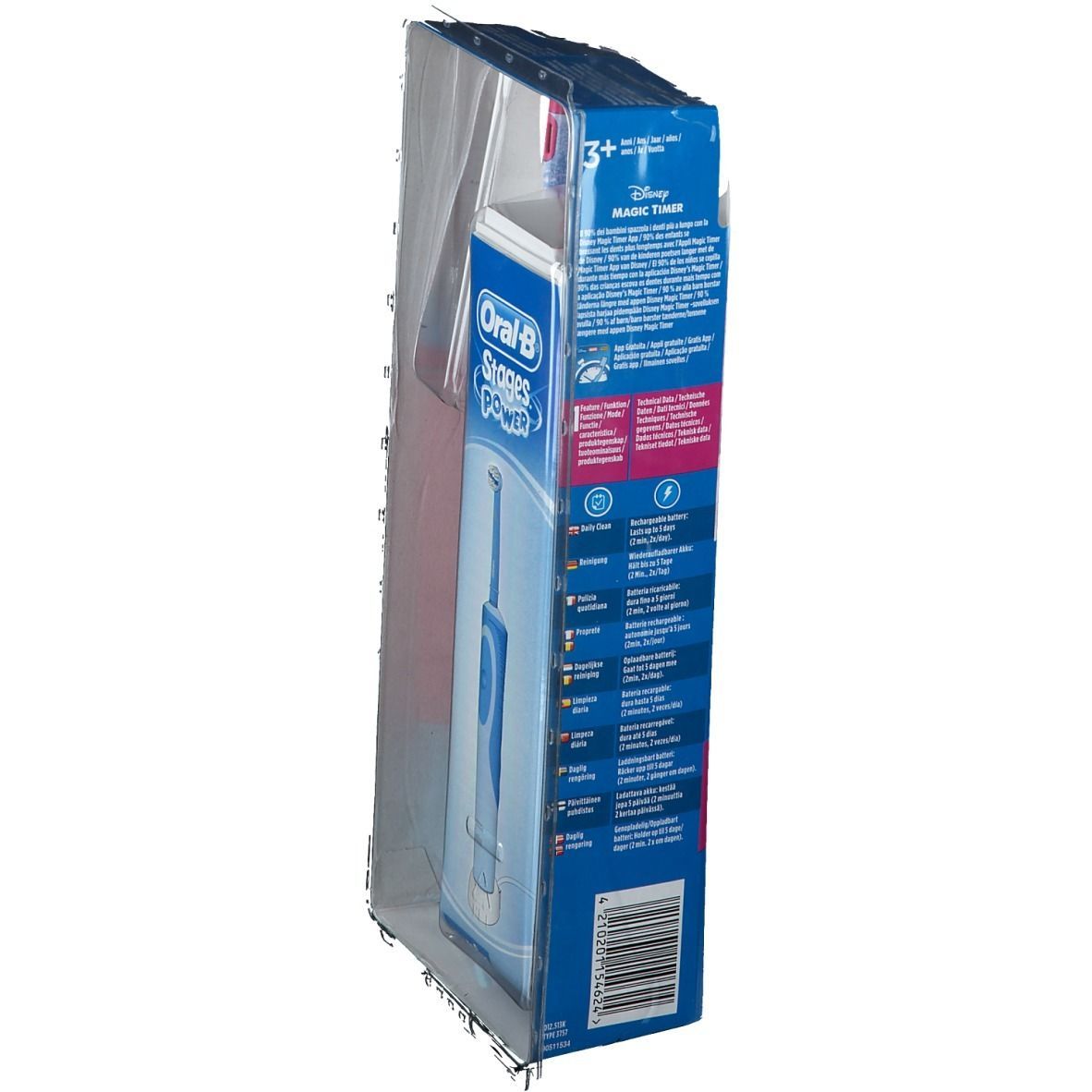 Oral-B Stages Power „Die Eiskönigin – Völlig Unverfroren“ Elektrische Zahnbürste