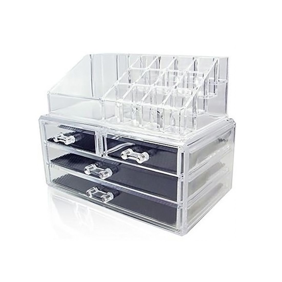 Uniq Makeup-Organizer mit 4 Schublade und 13 Fächern