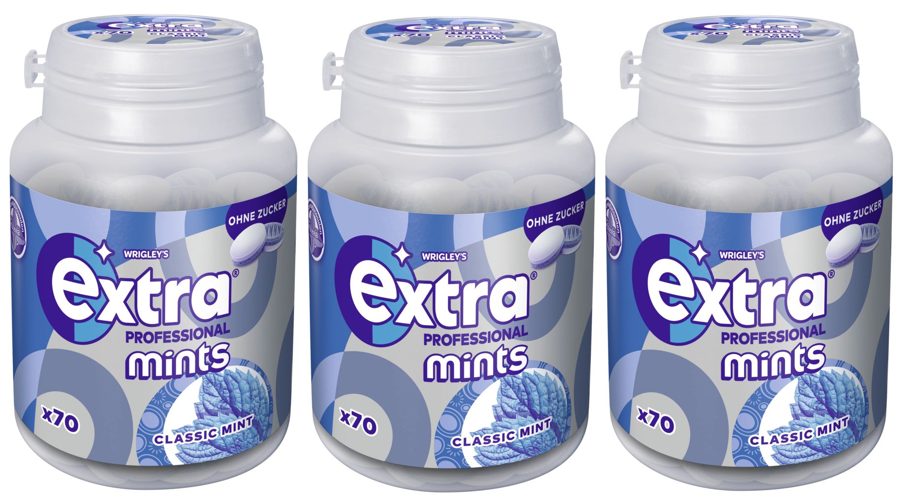 Extra Professional Classic Mint 3x70 St Lutschpastillen
