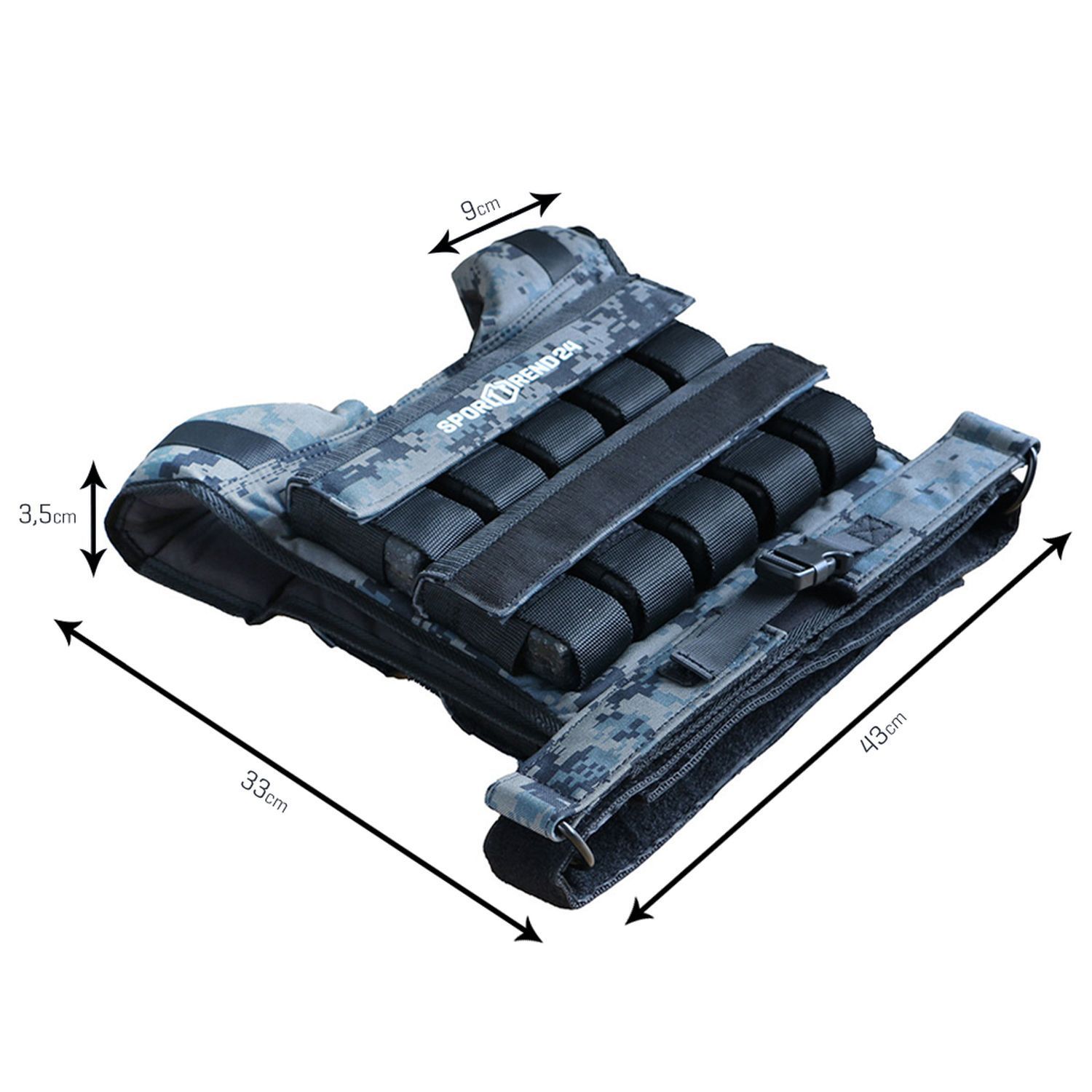 Sporttrend24 Profi Gewichtsweste,Sporttrend24 Profi Gewichtsweste