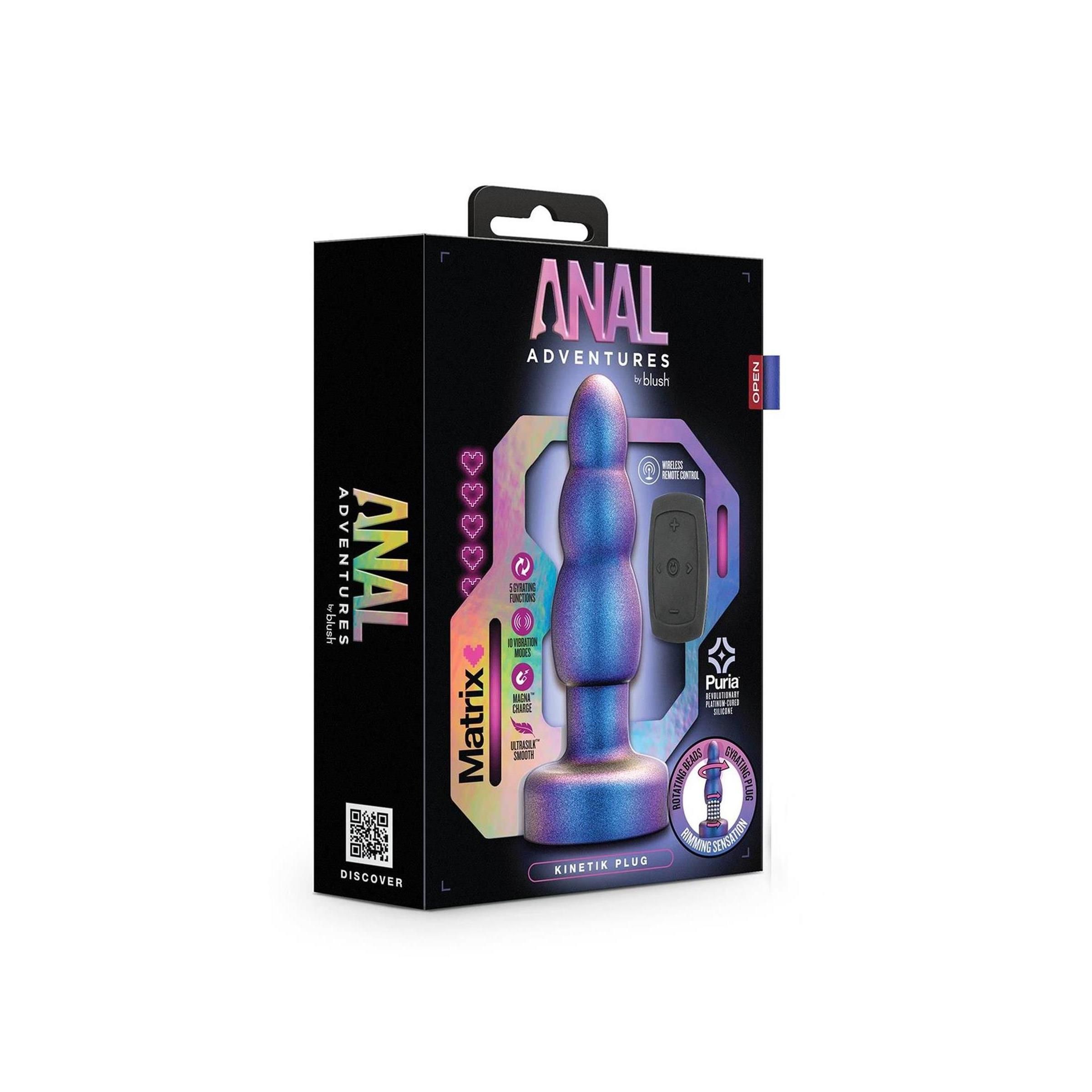 Blush - ANAL ADVENTURES MATRIX KINETIK Plug SPACE AGE