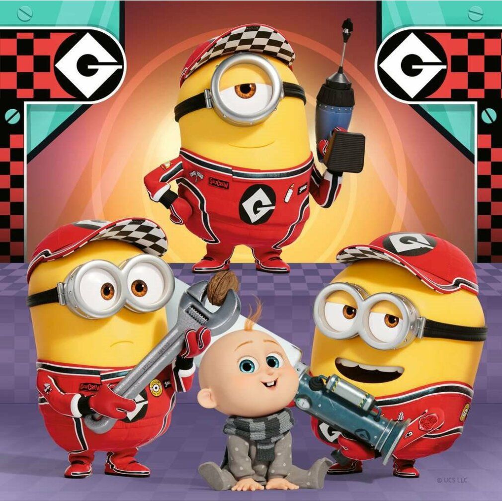 Kinderpuzzle Despicable Me 4 (3x 49 Teile)