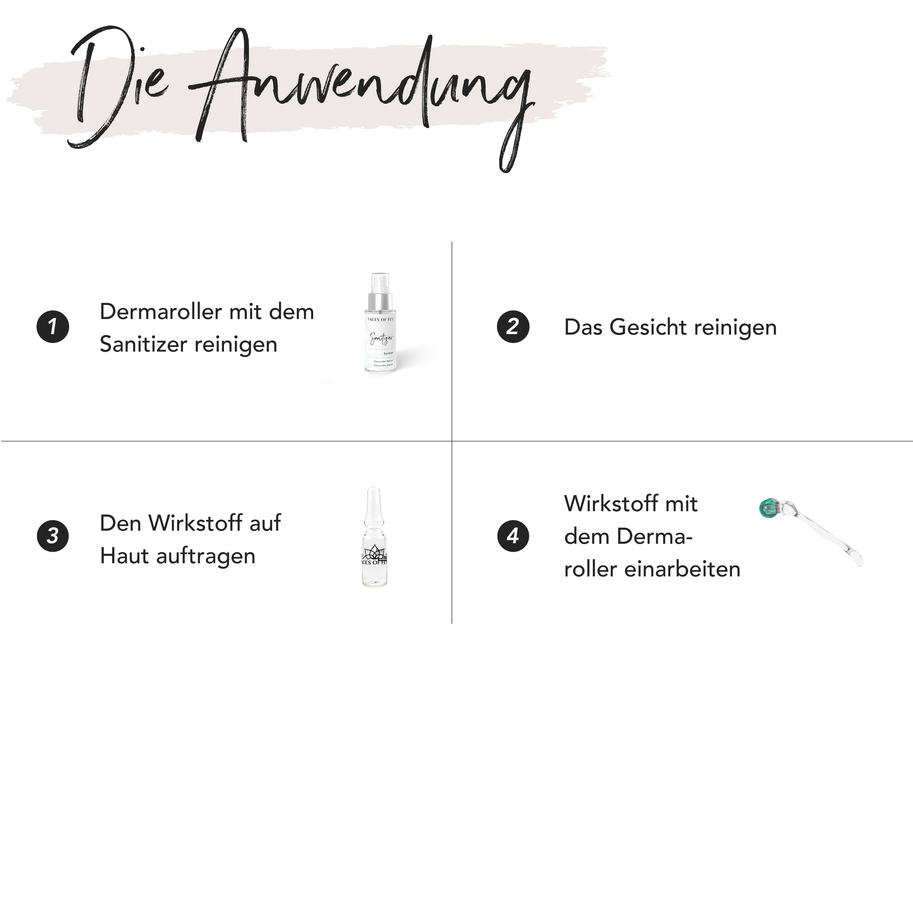 FACES OF FEY Microneedlingset Basic Vitamin C 0,5mm