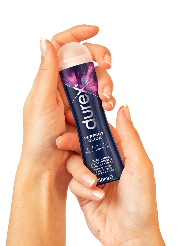 Durex Perfect Glide Gleitgel Flasche, 50ml, neues Design.
