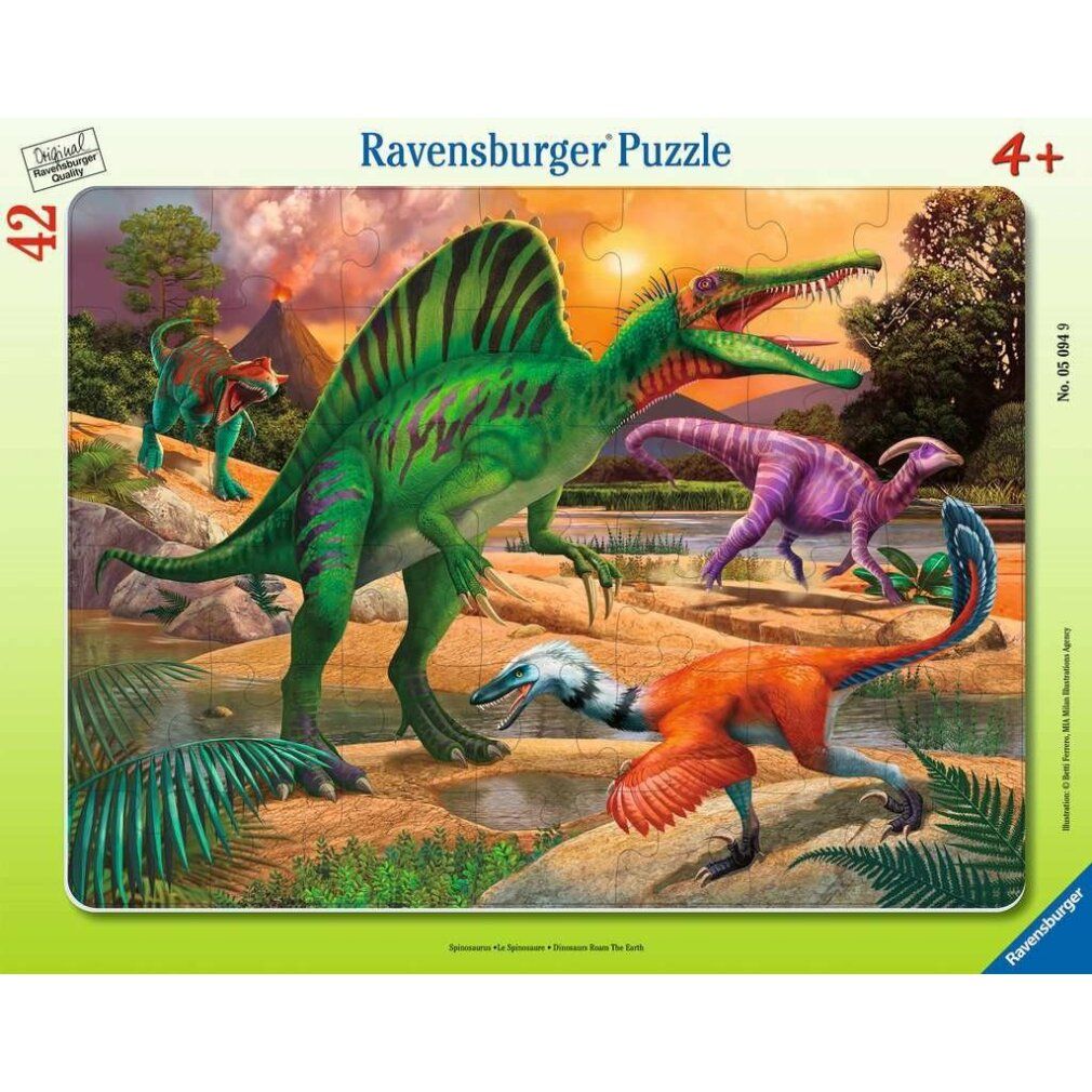 ravensburger Puzzle Dinosaurier 42 Teile