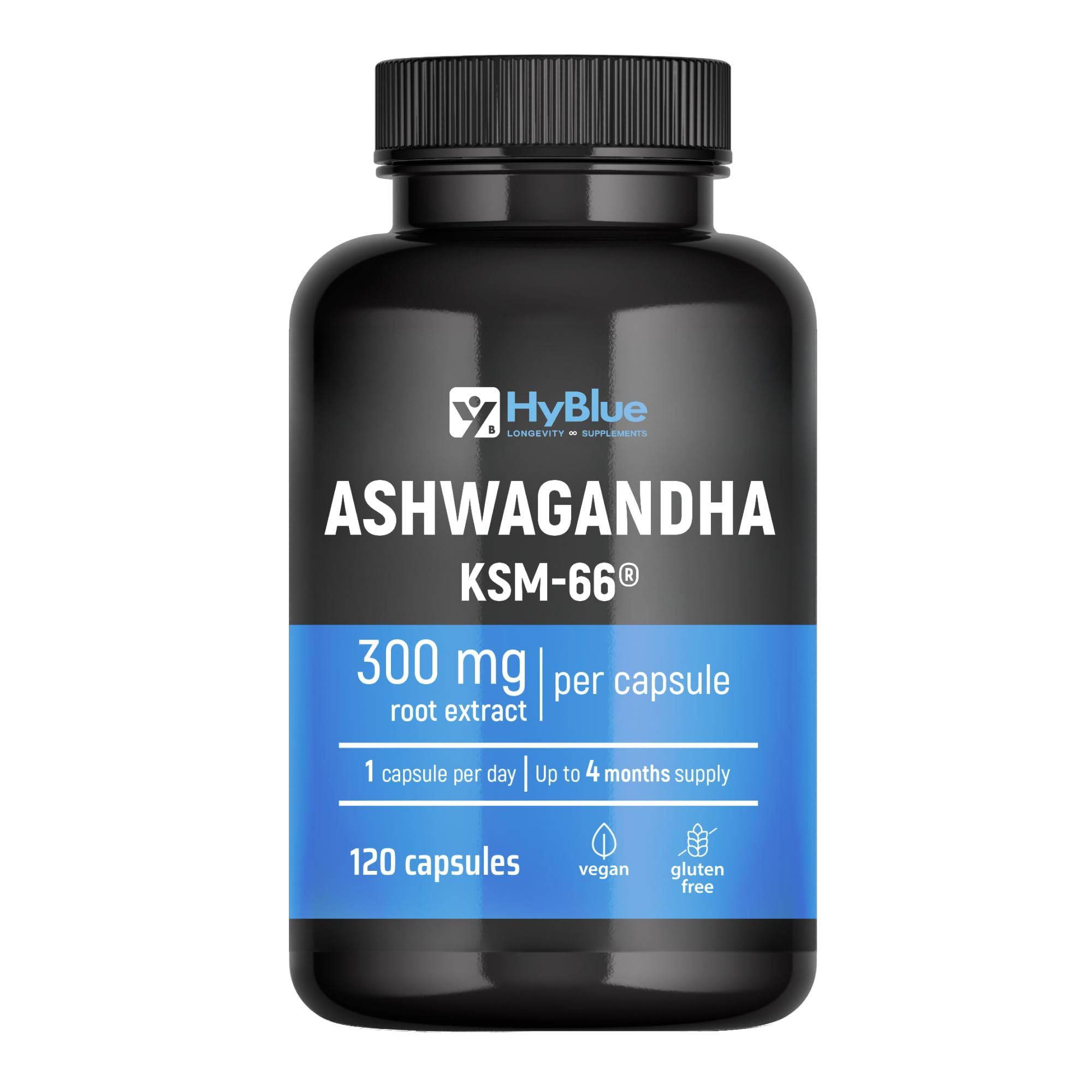 HyBlue Ashwagandha KSM-66 300 mg