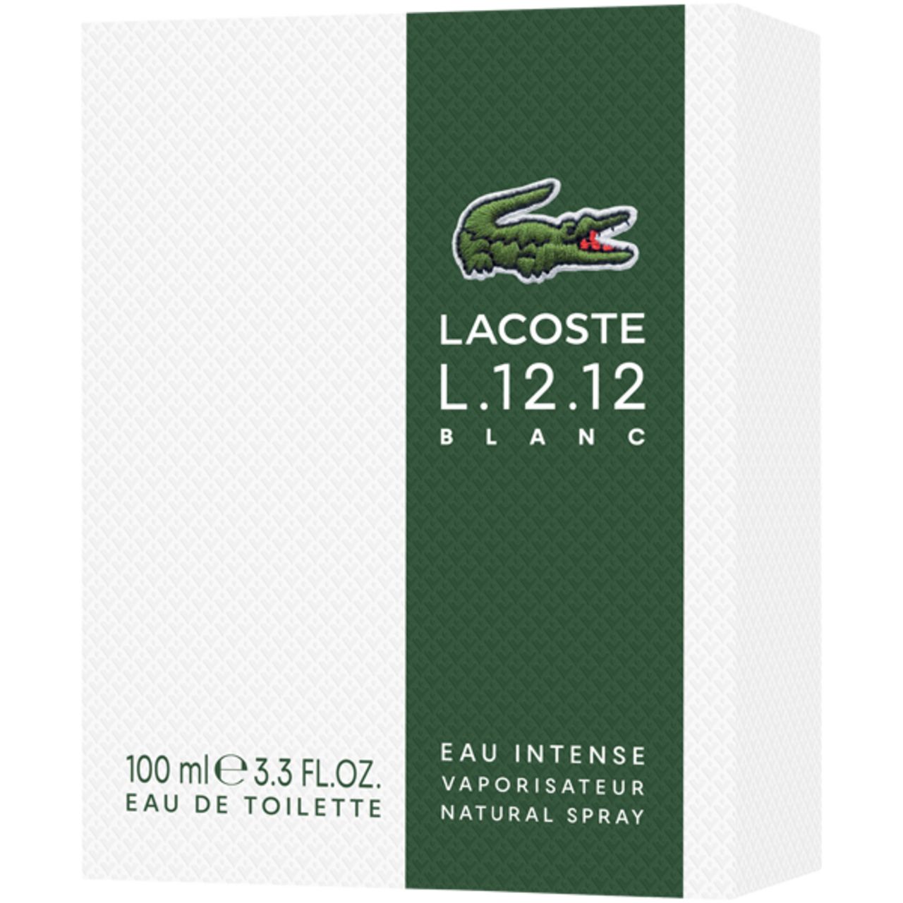 Lacoste, L.12.12 Blanc Eau Intense E.d.T. Nat. Spray 100 ml de Toilette