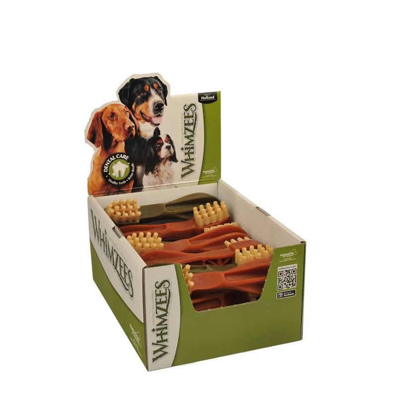 Whimzees Zahnbürste XL Display 2,16 kg
