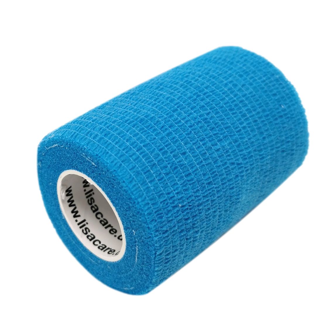 LisaCare selbsthaftende Bandage - Hellblau - 7,5cm x 4,5m