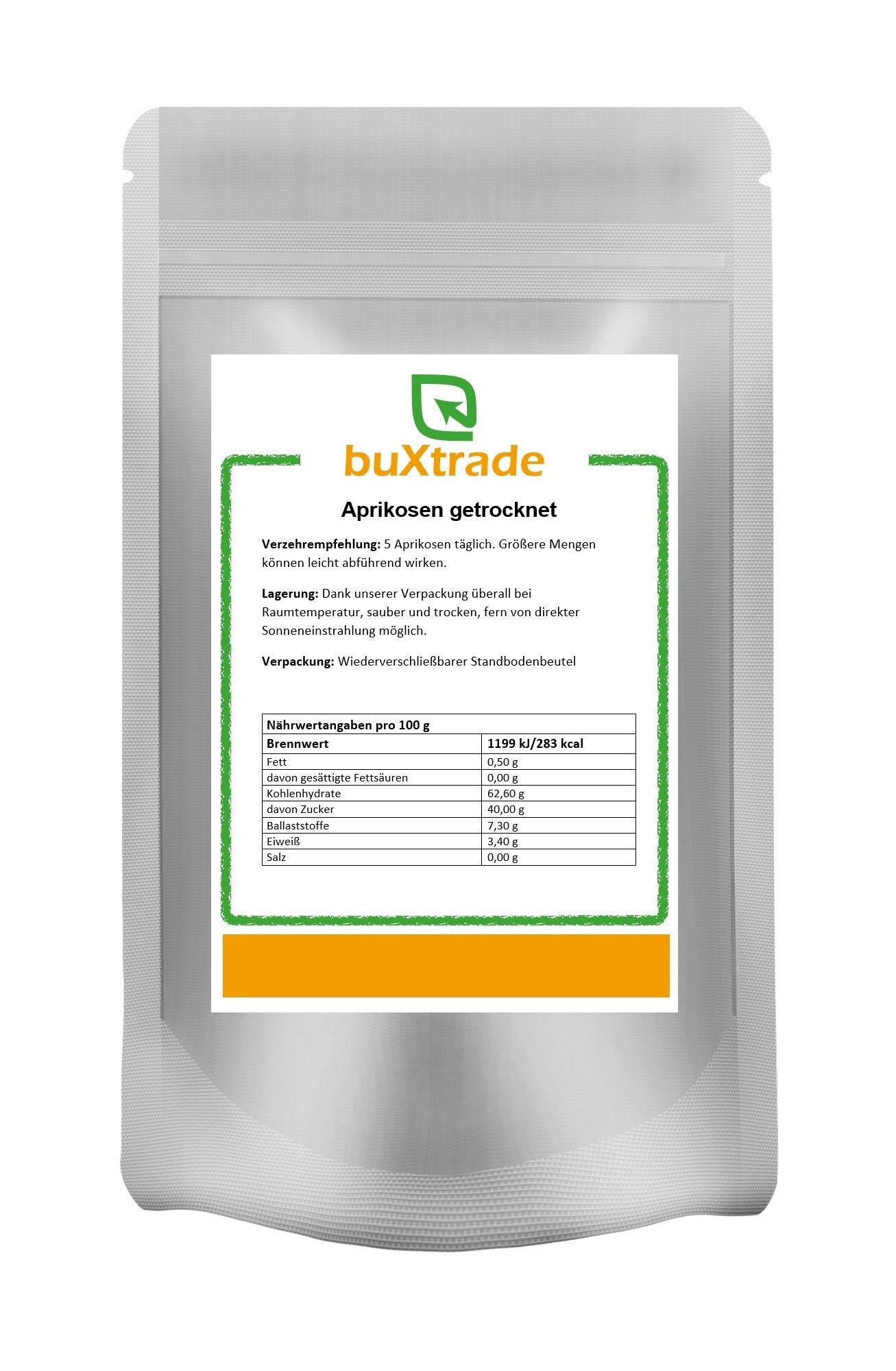 buXtrade Getrocknete Aprikosen