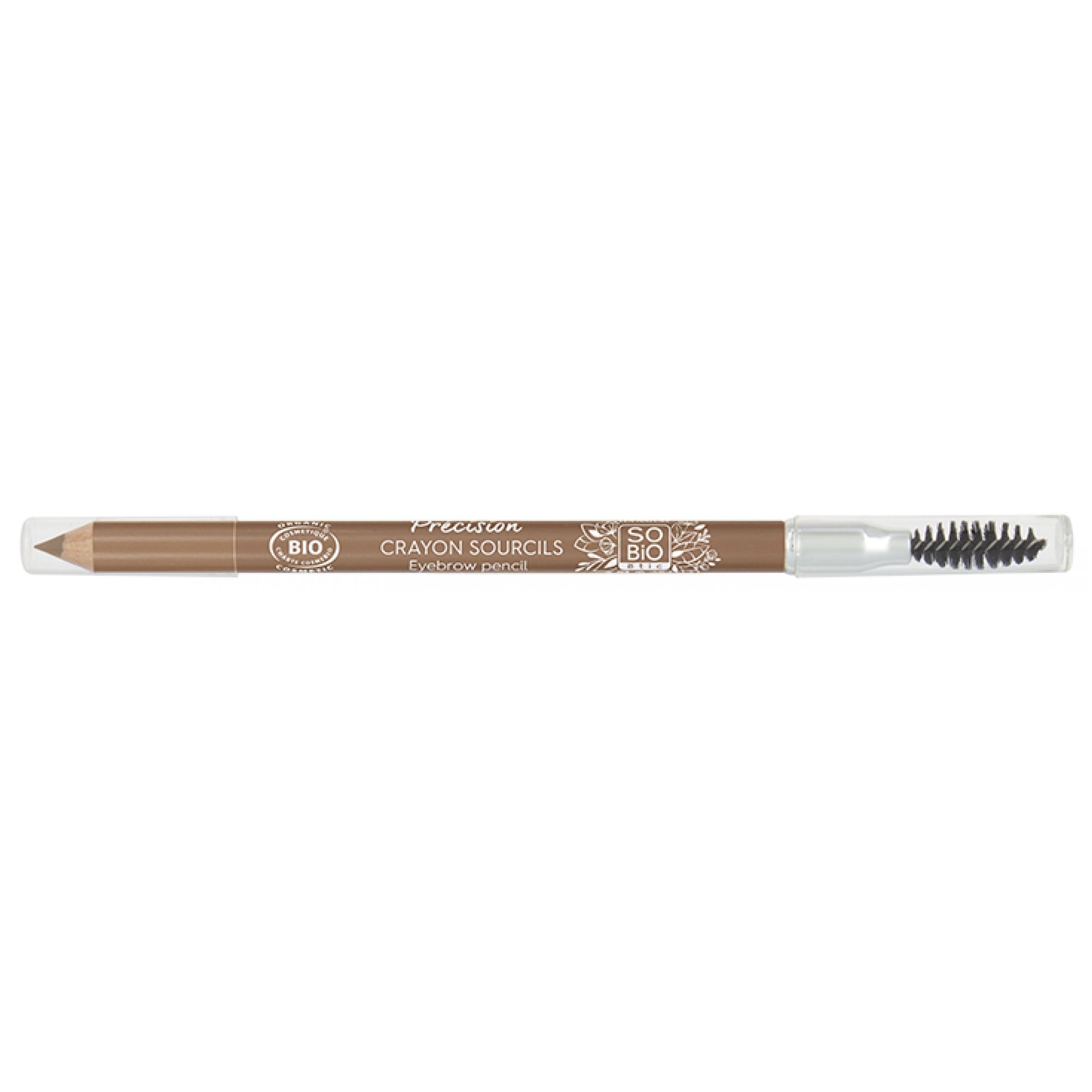 Léa Nature SO BIO étic Präzisions-Brow Pencil Bio (Farbton : Hellkastanienbraun) 15x0,7x0,7 cm