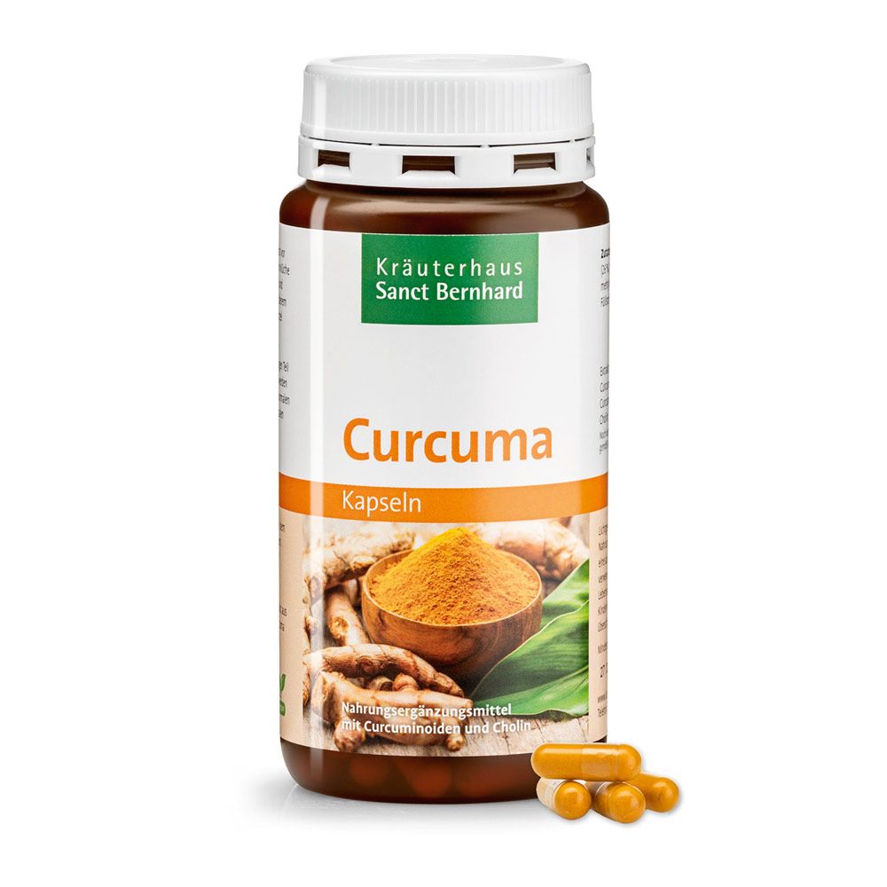 Sanct Bernhard Curcuma-Kapseln 180 St Kapseln