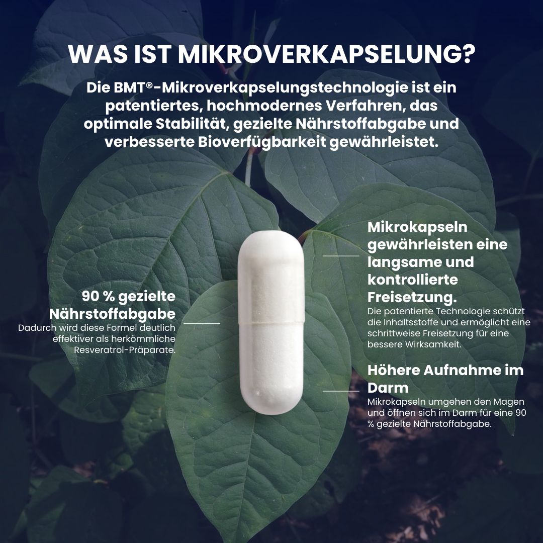 Biostile BMT Resveratrol Microencapsulated