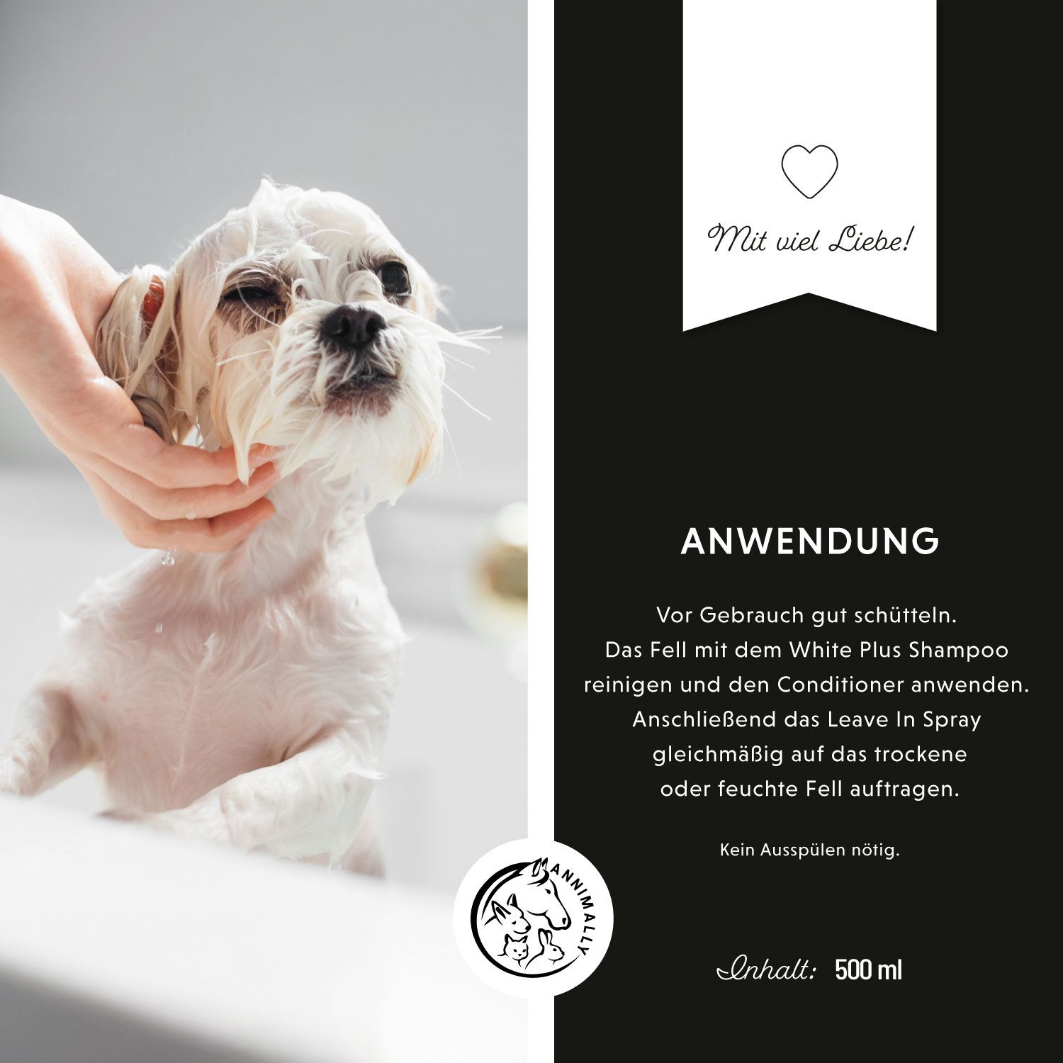 Annimally Leave In Spray White Plus