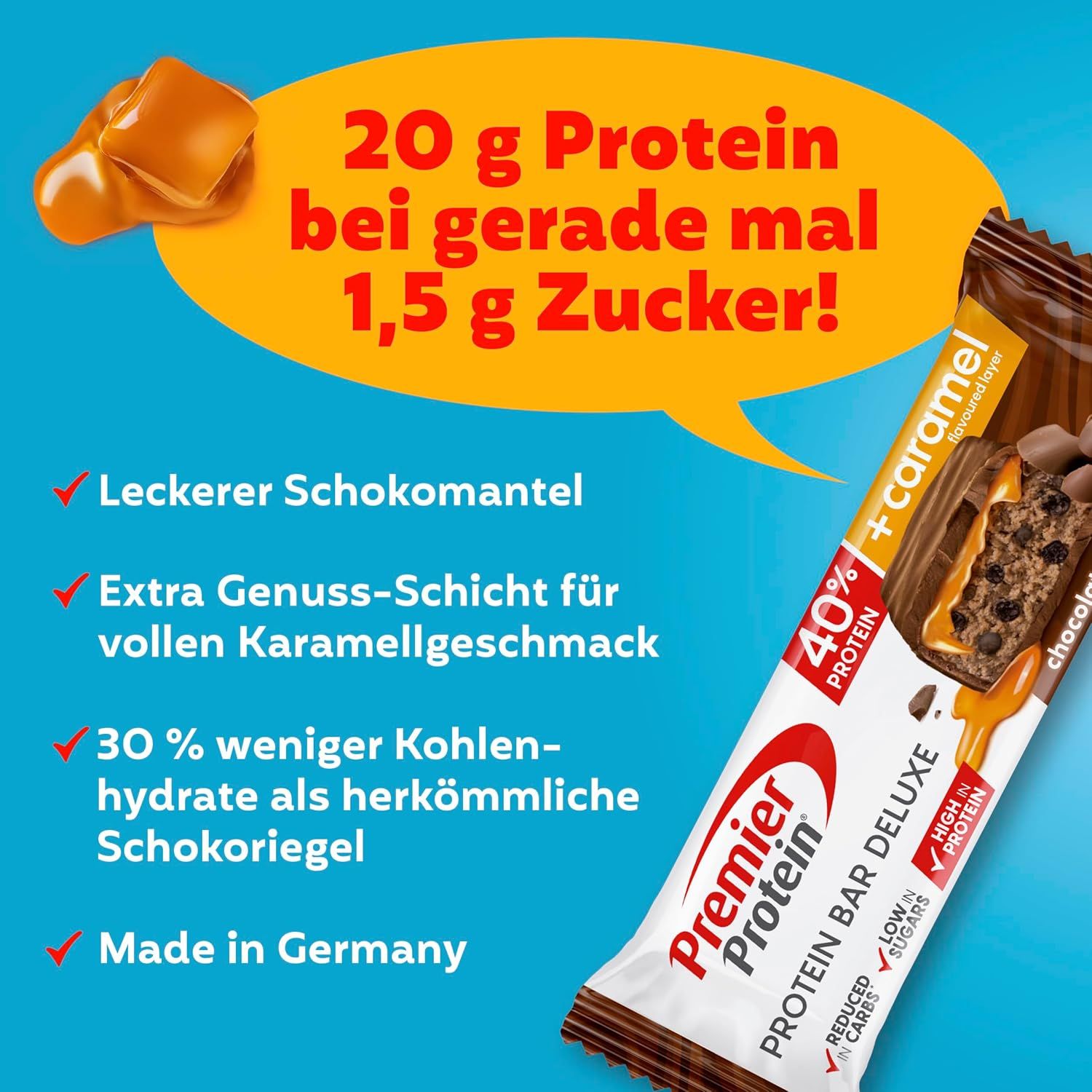 PREMIER PROTEIN Bar Deluxe 40%