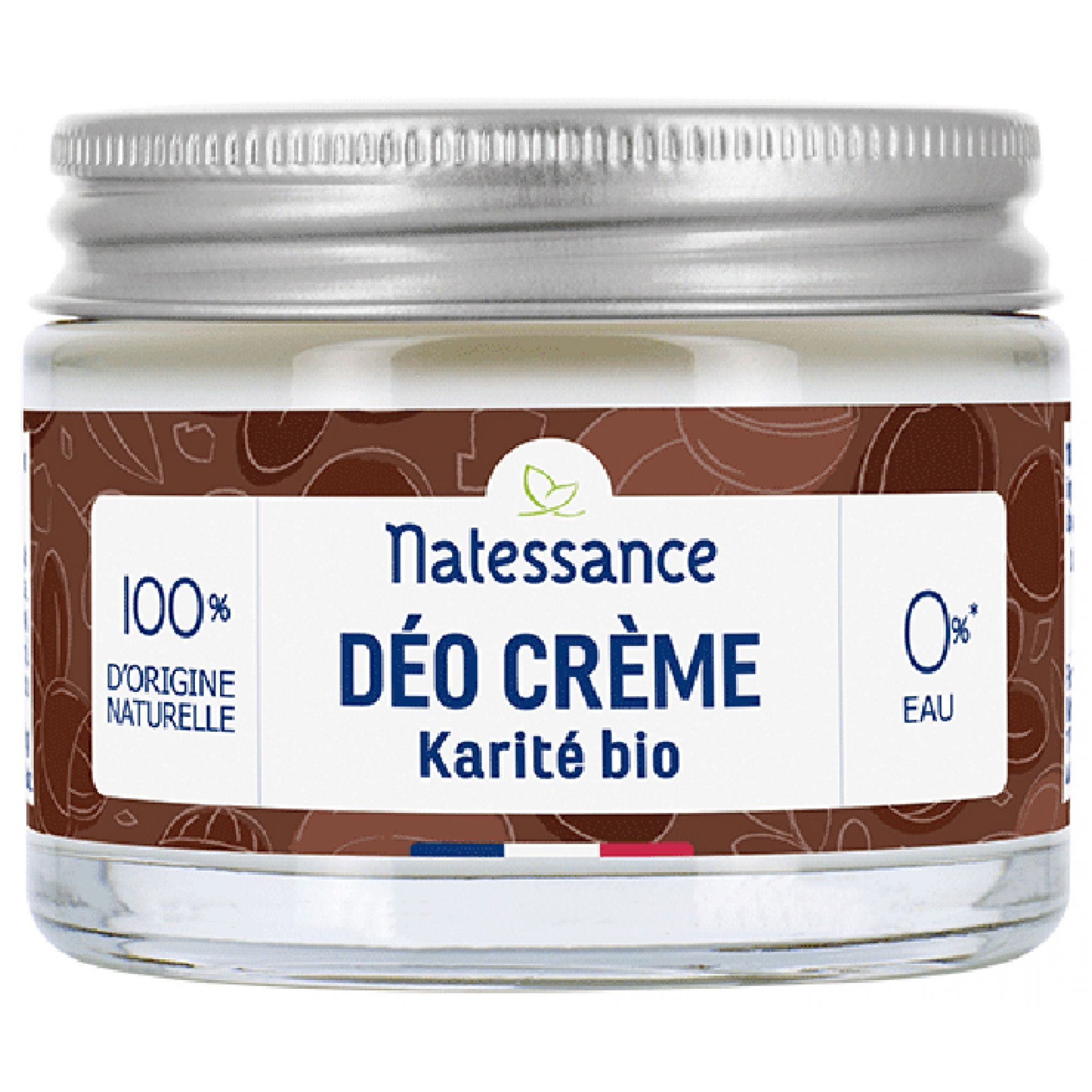 Natessence Bio-Sheabutter-Deodorantcreme 4x5,2x5,2 cm