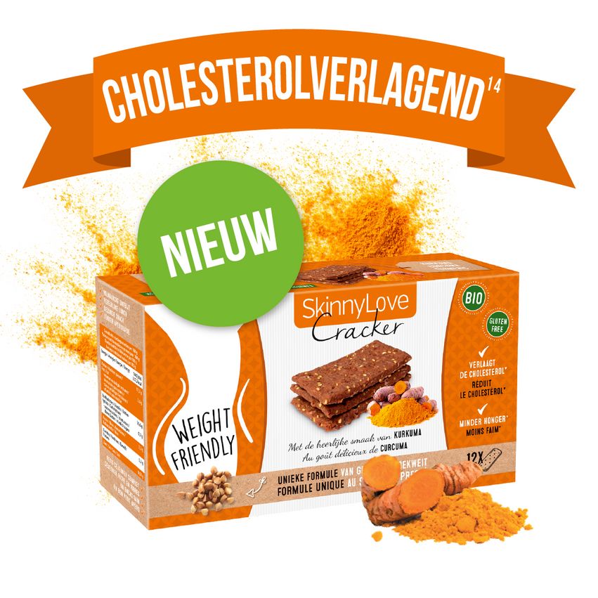 SkinnyLove Knäckebrot Kurkuma