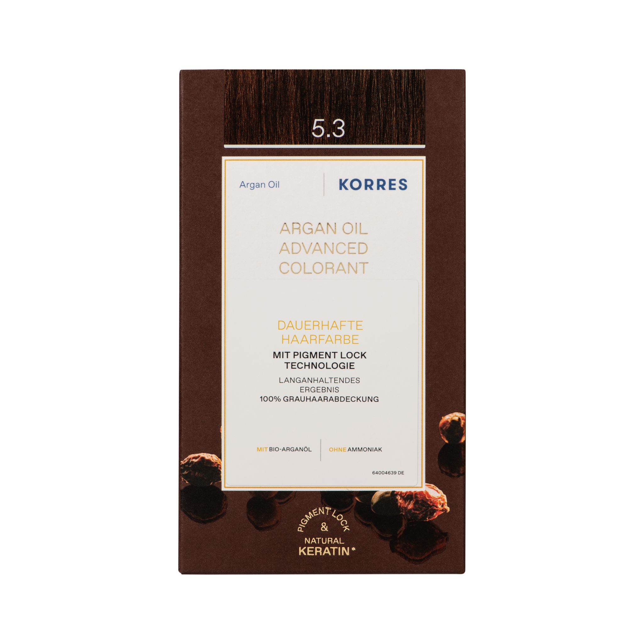 KORRES Arganöl - Hochentwickelte Haarcoloration Hellbraun Gold 5.3