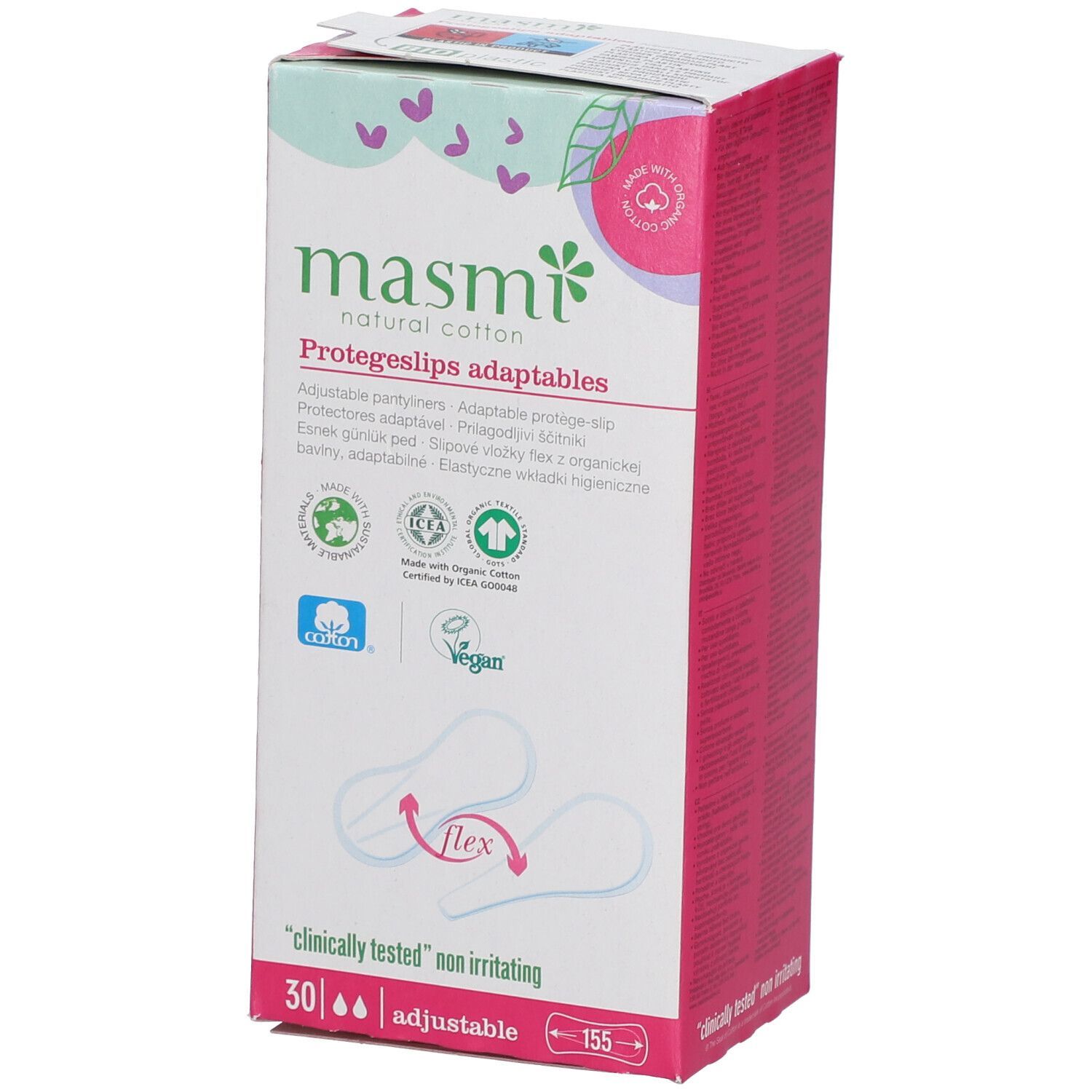 masmi Bio Slipeinlagen Flex