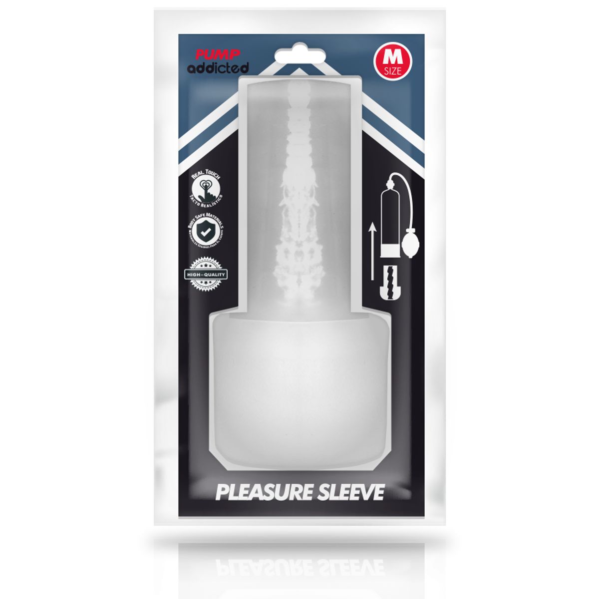 Penishülle 'Pleasure Sleeve' von Pump Addicted 1 St