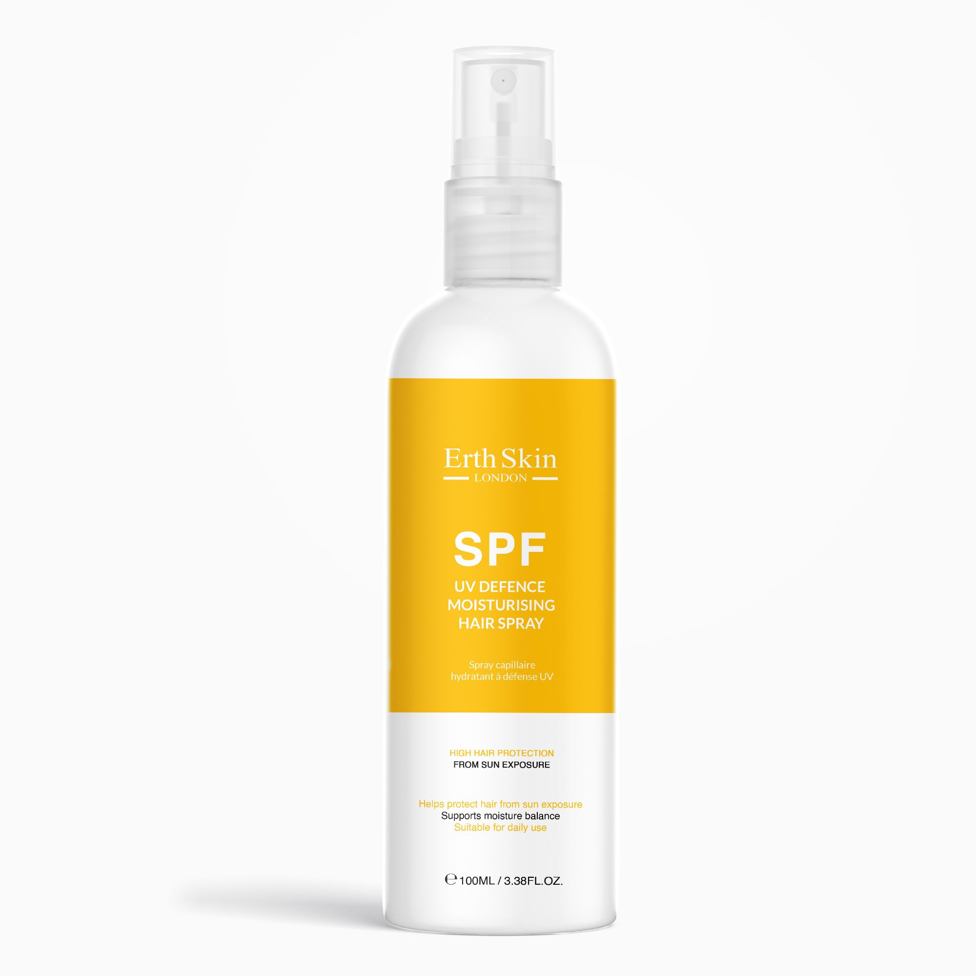 ErthSkin London Spray Capelli Idratante con Protezione UV SPF