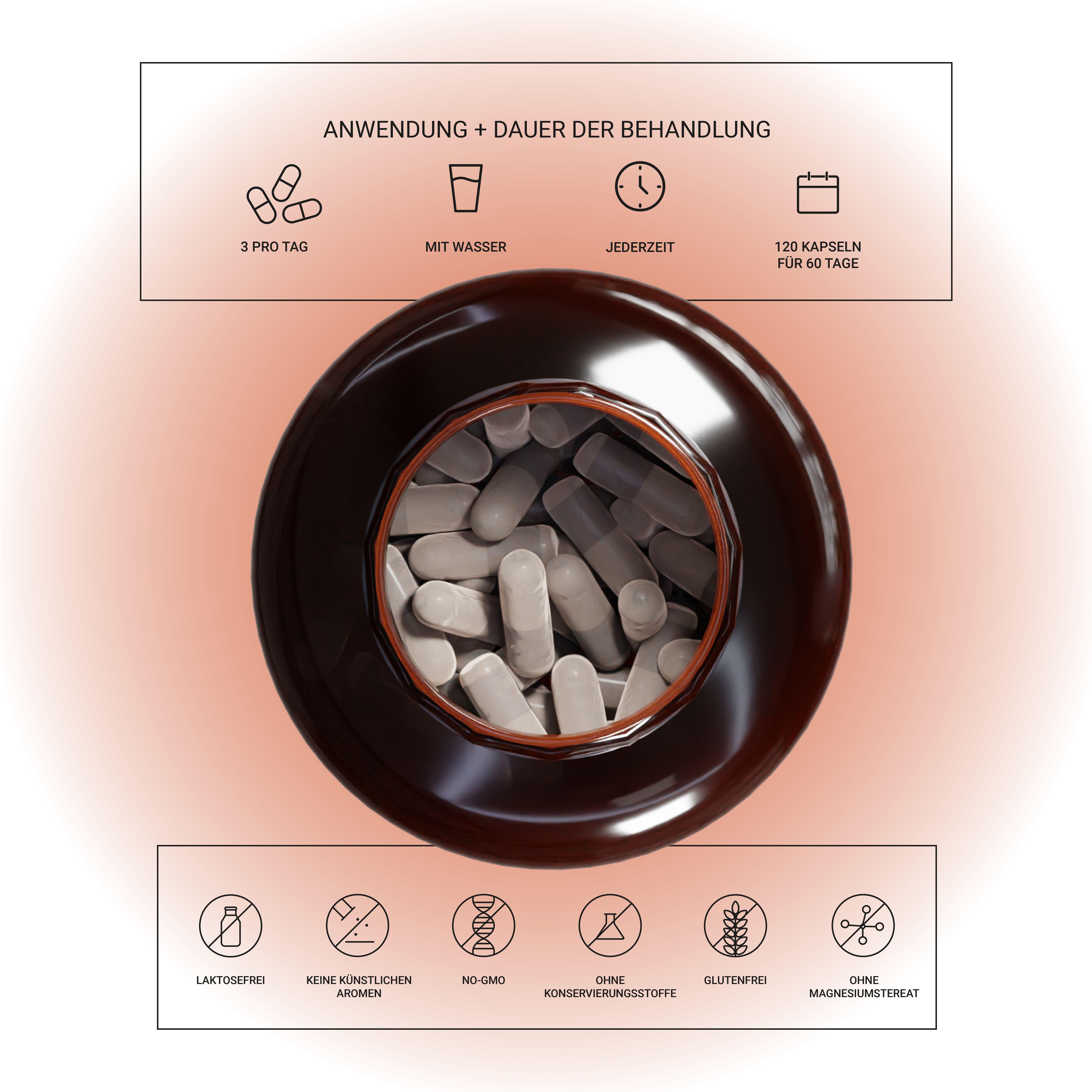 Nullure Kollagen – Marine Kollagen mit Hyaluronsäure und Vitamin C