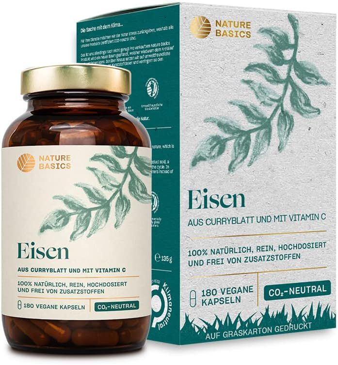 NATURE BASICS® - Natürliches Eisen mit Vitamin C Vegan