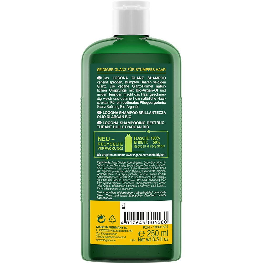 Glanz Shampoo Bio-Arganöl 250 ml