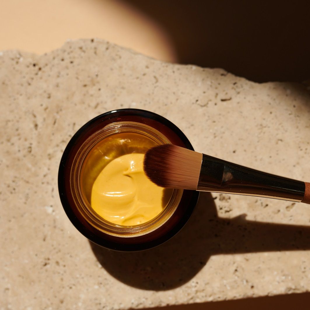 MICARAA Cleansing Face Mask mit gelber Tonerde