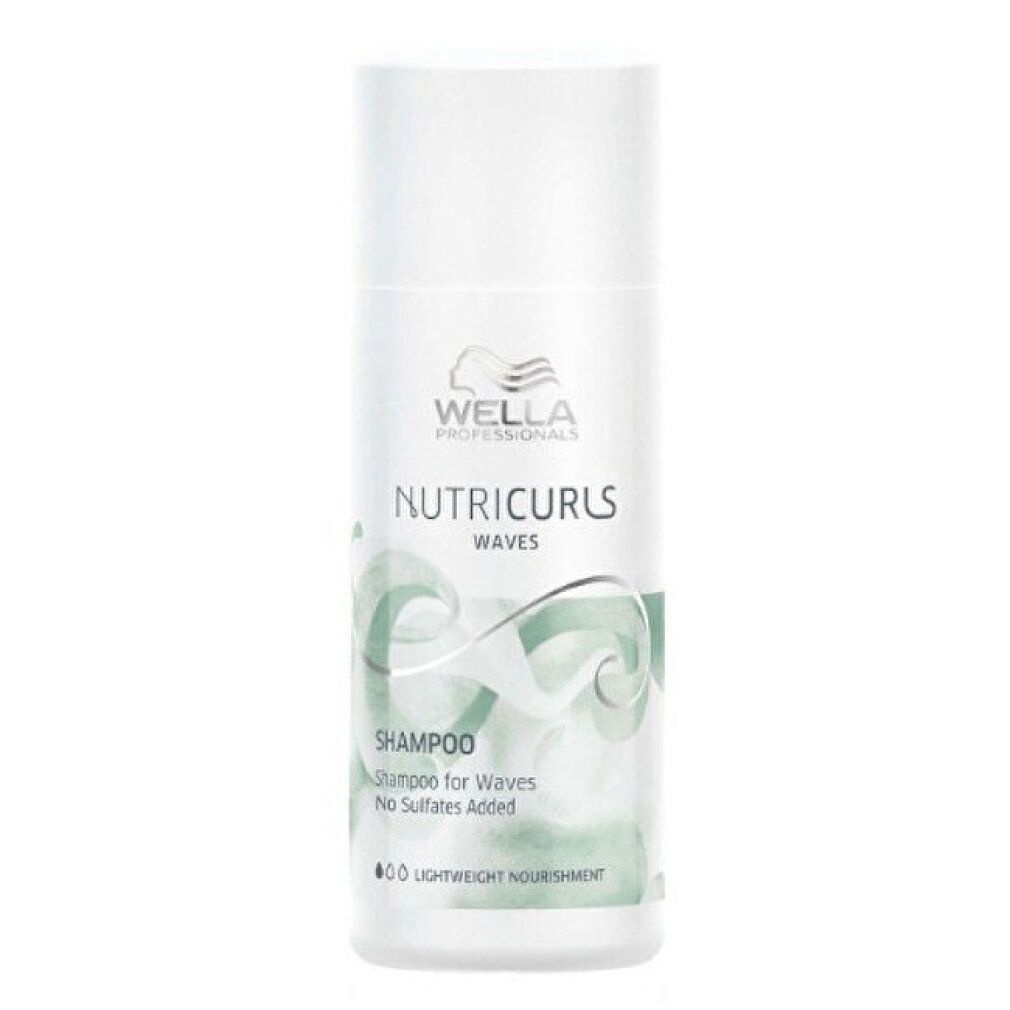 Wella Nutricurls Waves Shampoo, 250 ml Flasche.