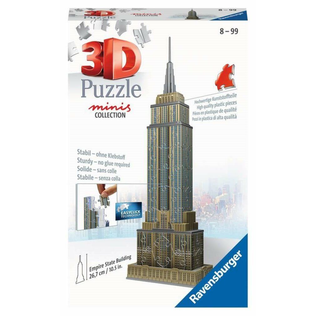 ravensburger 3D-Puzzle Mini Empire State Building 66 Teile