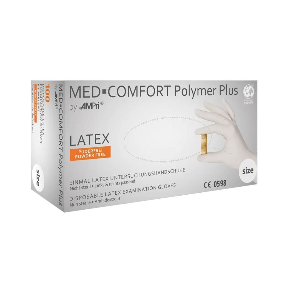 Med-Comfort Polymer Plus 100 St Handschuhe