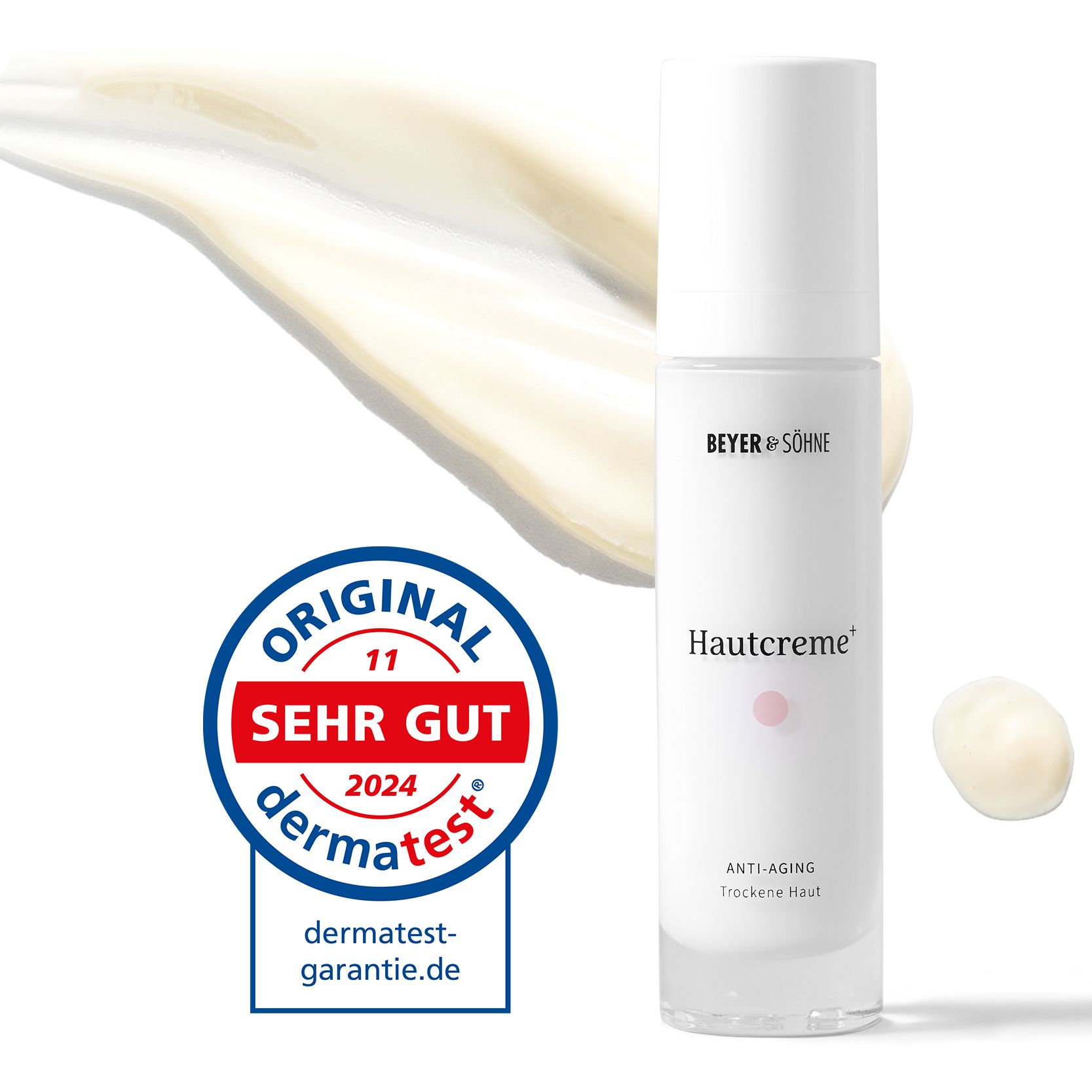 Beyer & Söhne Hautcreme+ Trockene Haut - Anti-Aging-Gesichtspflege
